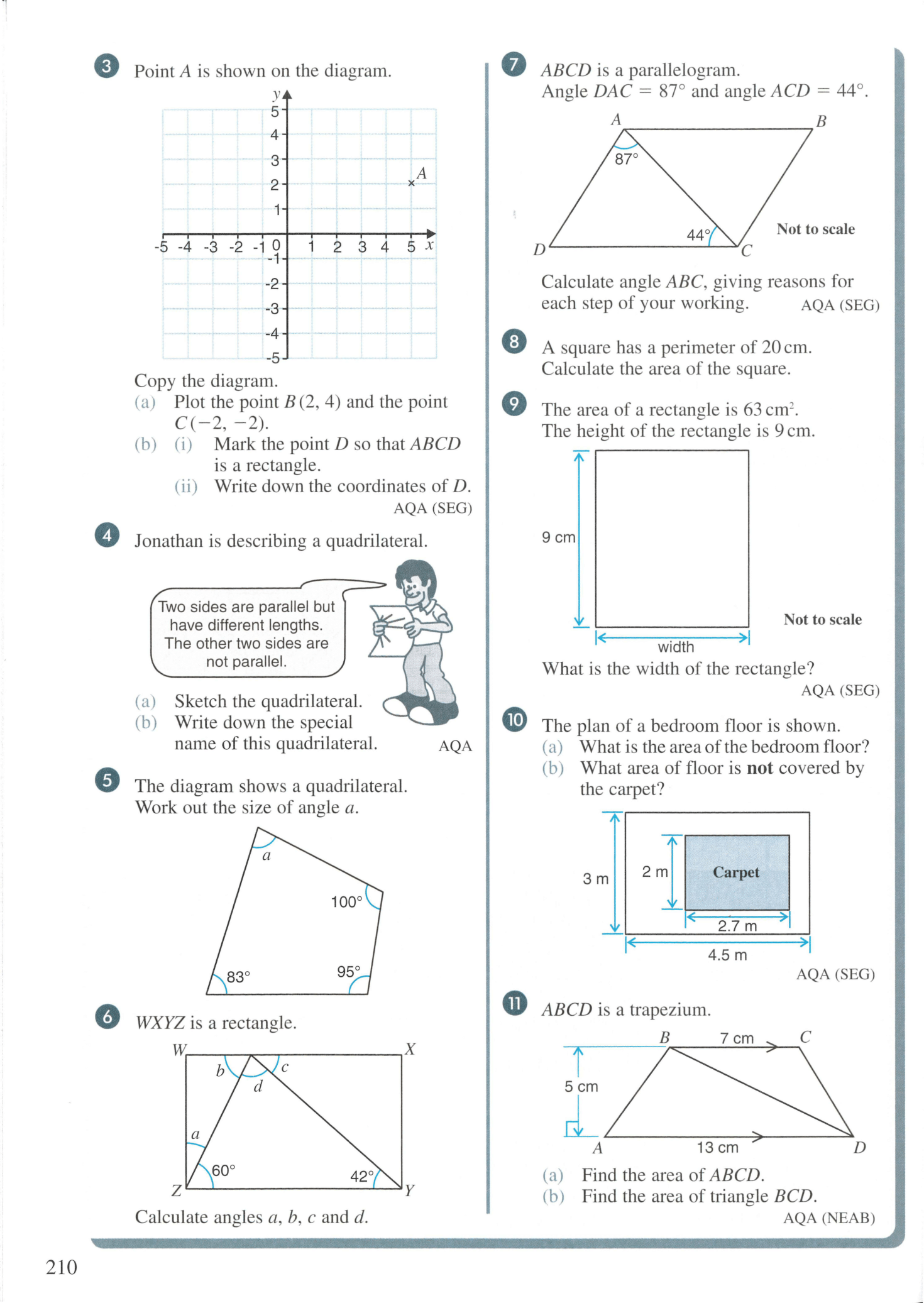 Mathematics for AQA GCSE FOUNDATION TIER